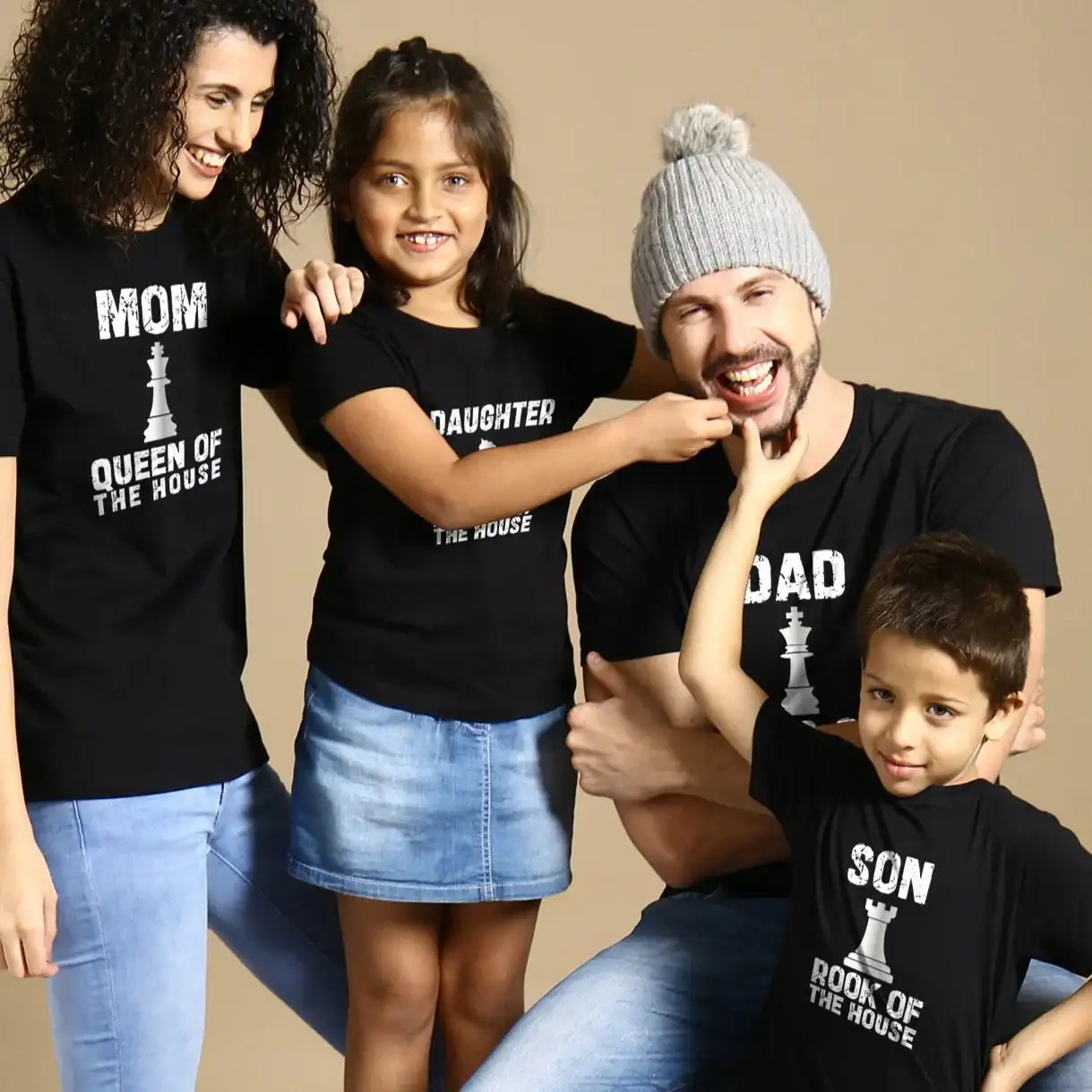 King of the Family Matching T-Shirt | Family Graphic Tee