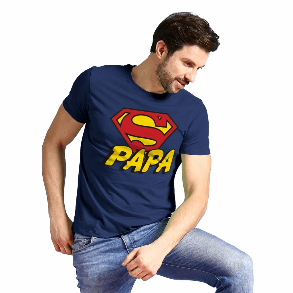 Daddy and Daughter Matching T-Shirt | Papa & Beti Graphic Tee