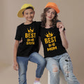 Crown Mom and Son Matching T-Shirt | Best Mom and Best Son Graphic Tee